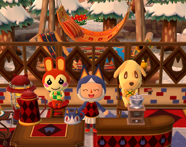 イベント「みしらぬネコと冬のチョウ」であったかい家具をもらいました。