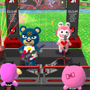 演奏するクロー