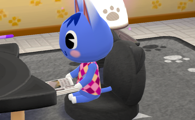 つり大会で「クロネコなローソファ」をゲットした。