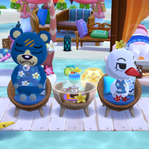 「ラコスケのトロピカルリゾート」リラックスタイム…