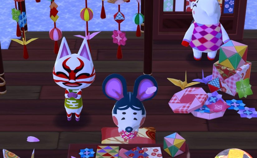 ガーデンイベント「コトブキのおりがみ屋敷」でレッツ折り紙っ。