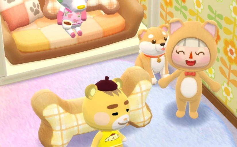 「ミニハニワあつめ～わんわんリラックスタイム～」でワンコになってみた。