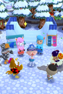 スノーハーフパイプのお披露目会