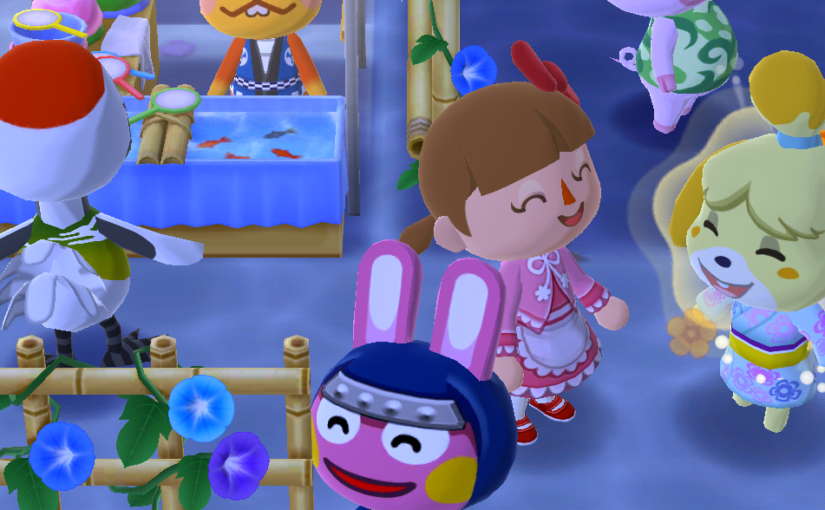 ガーデンイベント「しずえの納涼アサガオまつり」で風流なお祭りを楽しみました。