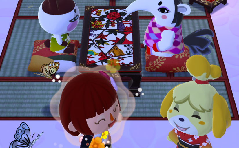 ガーデンイベント「しずえと迎春・花札やしき」で2021年が始まりました…。