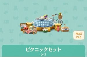 ピクニックセット Lv.5