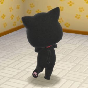 「クロネコのきぐるみ」の肉球(足)