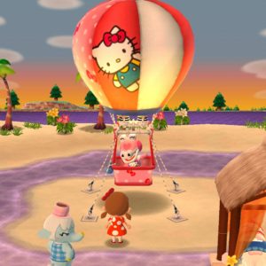 ハローキティの気球とアリゲッティ