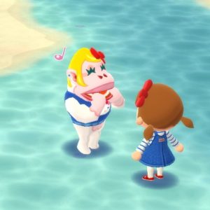 ハローキティなワンピースをリラに自慢